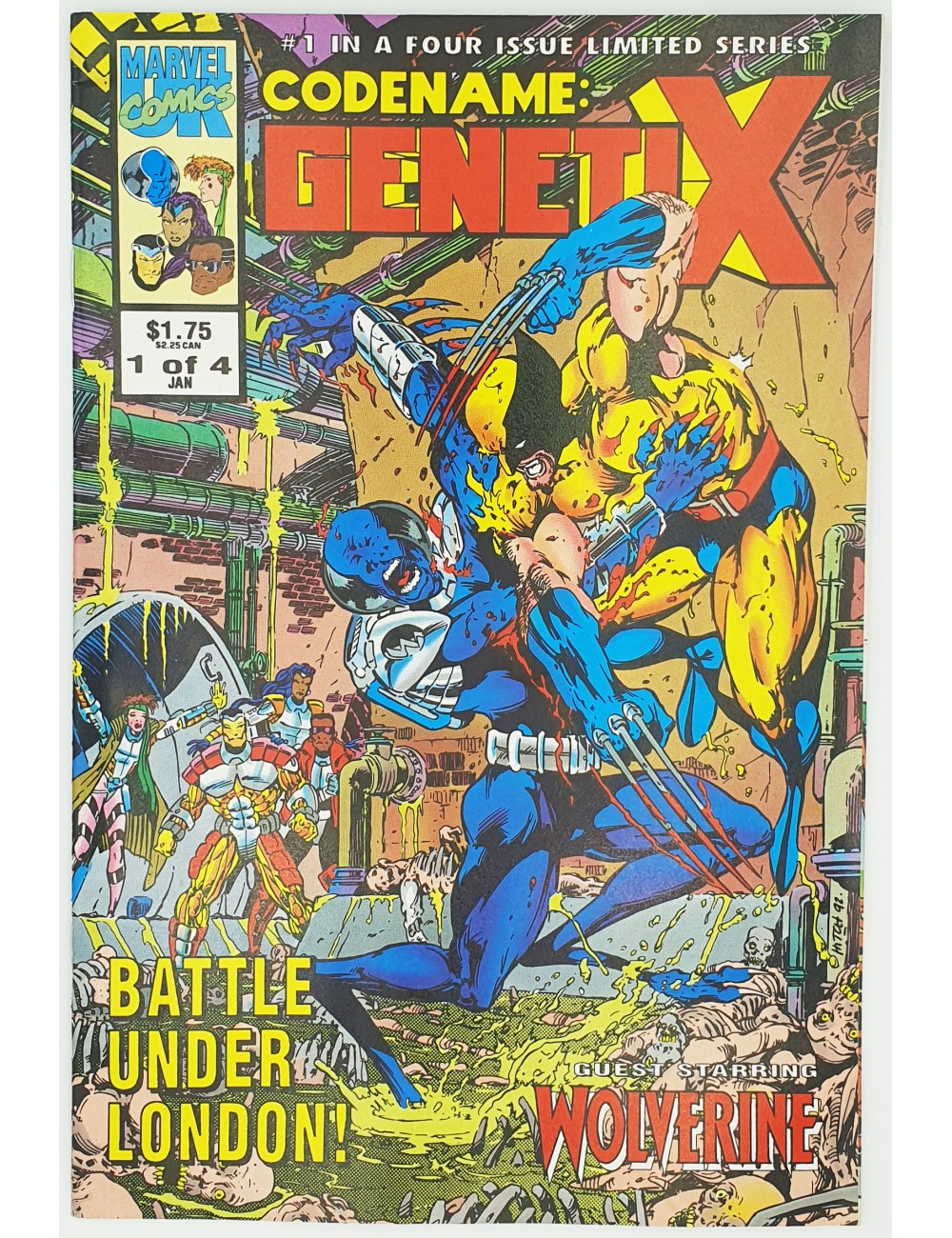 Marvel - Codename: Genetix - Vol 1, No 1 - Released: January 1993