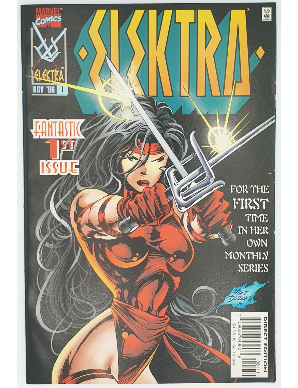 Marvel - Elektra - Vol 1, No 1 - Released: November 1996