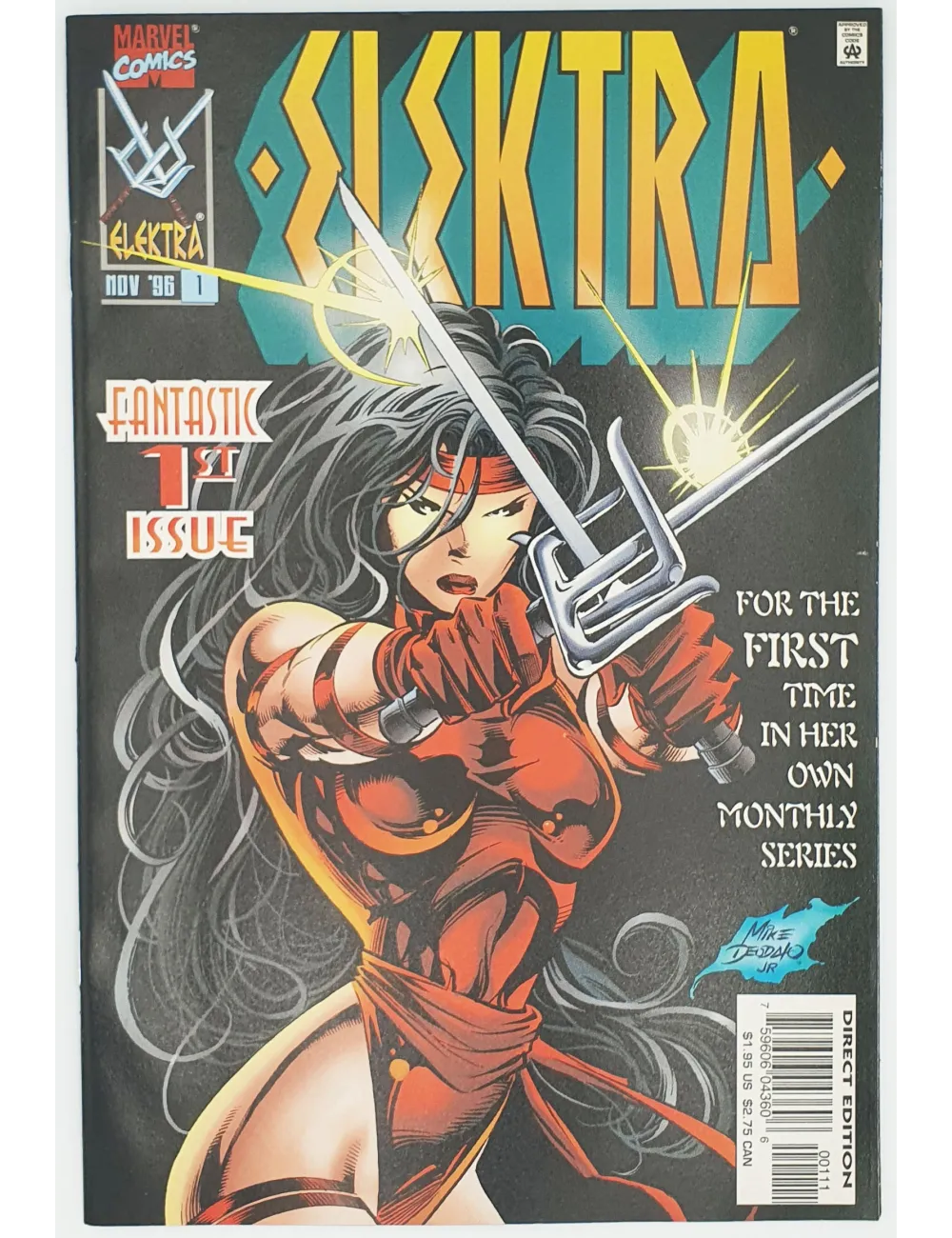 Marvel - Elektra - Vol 1, No 1 - Released:… | Collectibles Ninja