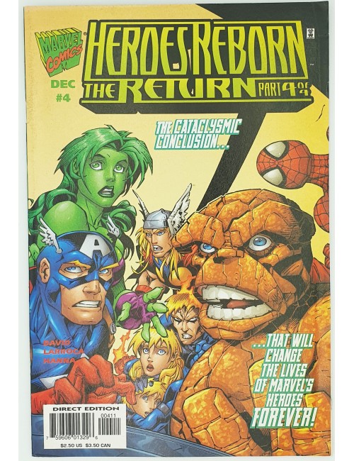 Marvel - Heroes Reborn: The Return - Vol 1, No 4 - Released: 1997