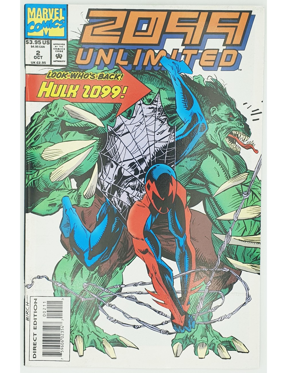 Marvel - 2099 Unlimited - Vol 1, No 2 - Released: October 1993