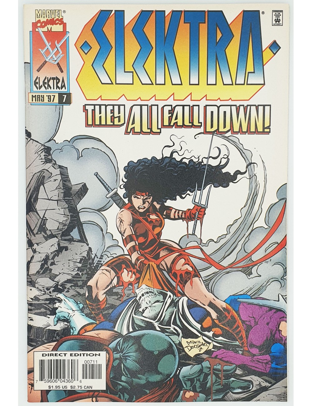 Marvel - Elektra - Vol 1, No 7 - Released: May 1997