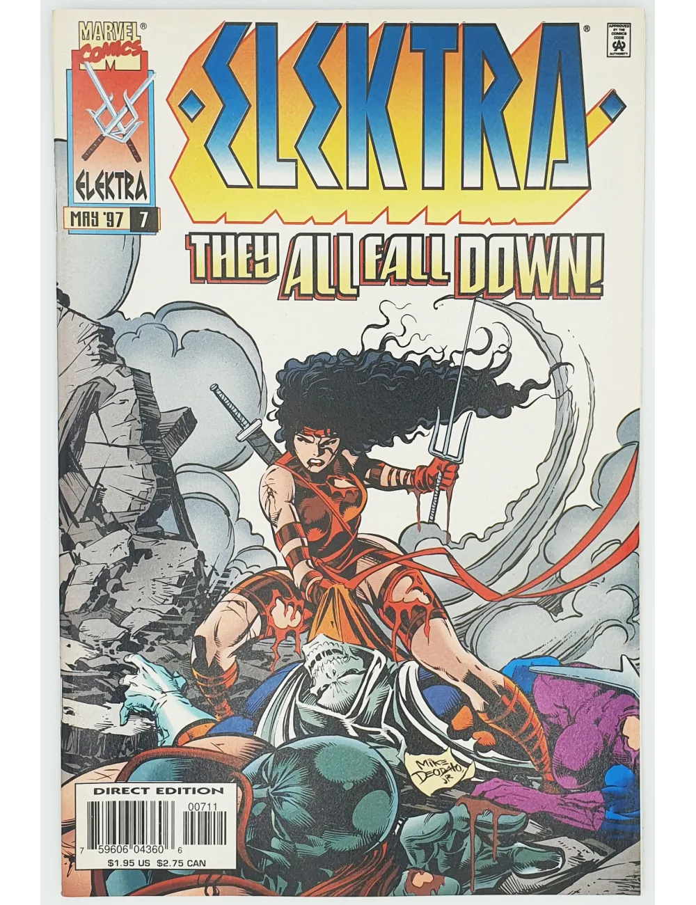 Marvel - Elektra - Vol 1, No 7 - Released: May… | Collectibles Ninja