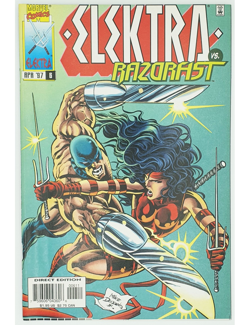 Marvel - Elektra - Vol 1, No 6 - Released: April 1997