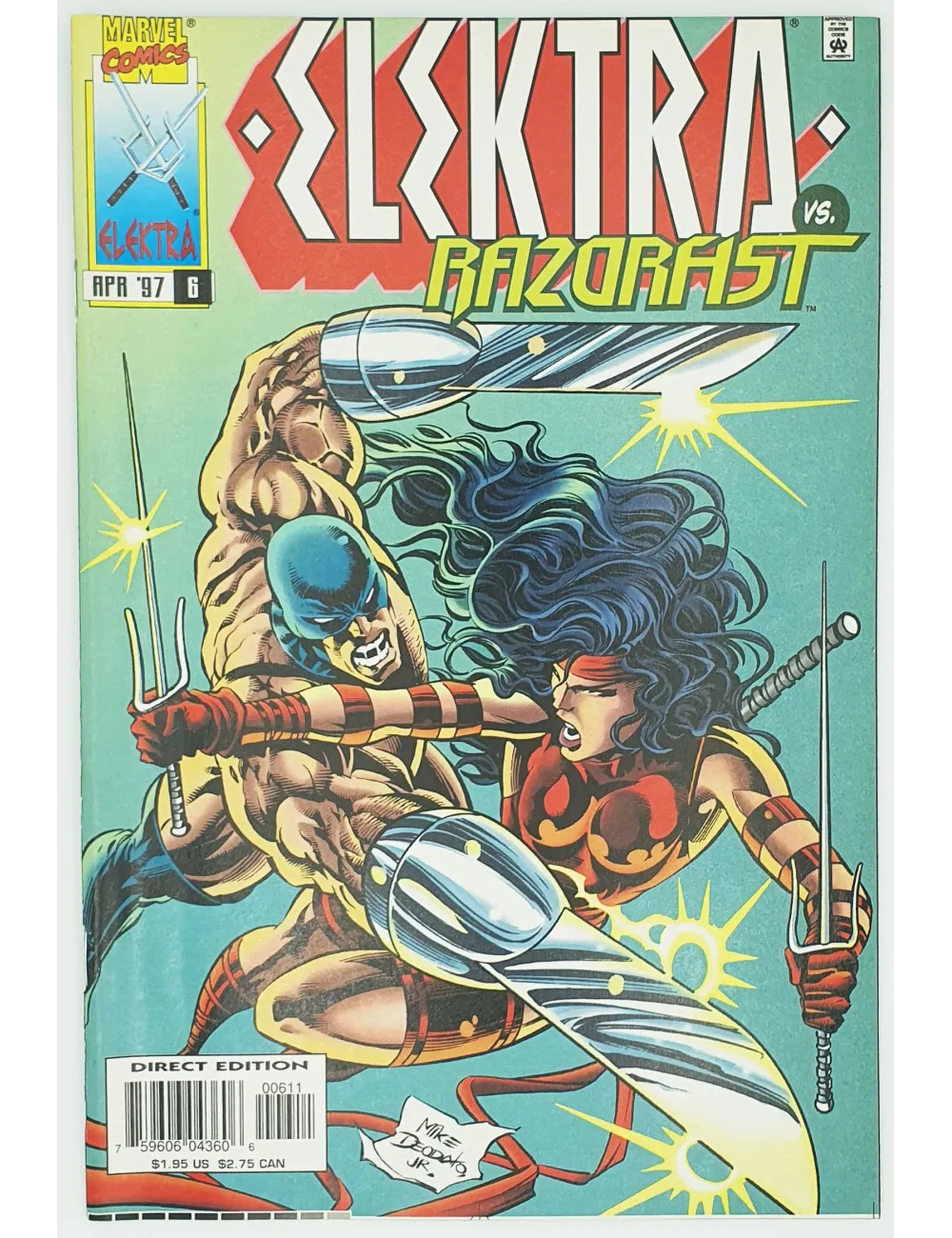 Marvel - Elektra - Vol 1, No 6 - Released:… | Collectibles Ninja