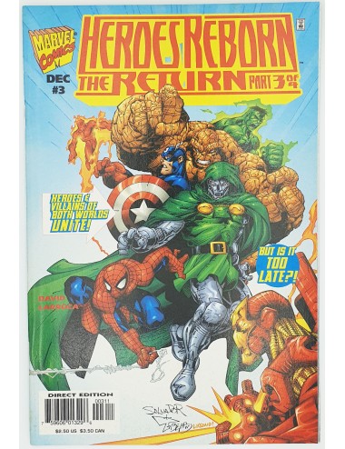 Marvel - Heroes Reborn: The Return - Vol 1, No 3 - Released: 1997