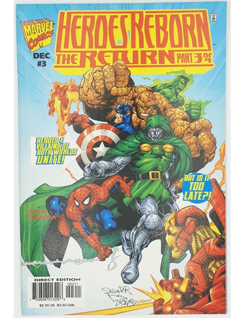 Marvel - Heroes Reborn: The Return - Vol 1, No 3 - Released: 1997