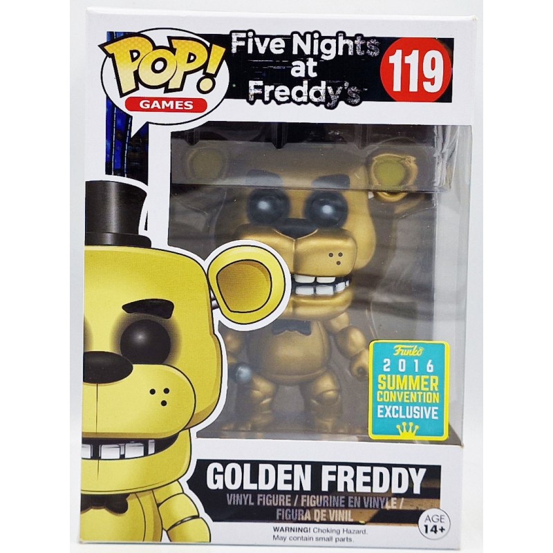 Funko POP Five Nights at Freddy's Golden Freddy (119) Released: 2016 Summer Convention Excl.