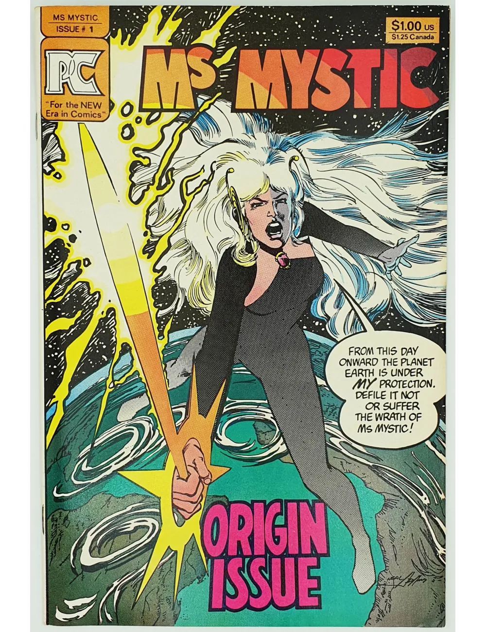 MS. Mystic - Vol 1, No 1 - Released: October 1982 | Collectibles Ninja