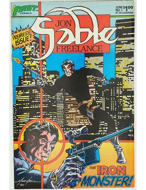 Jon Sable, Freelance - Vol 1, No 1 - Released: June 1983