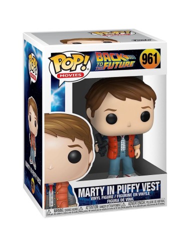 Funko POP Back To The Future Marty in Puffy Vest (961)