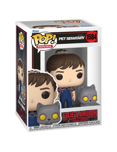 Funko POP Pet Sematary Ellie & Church (1584)