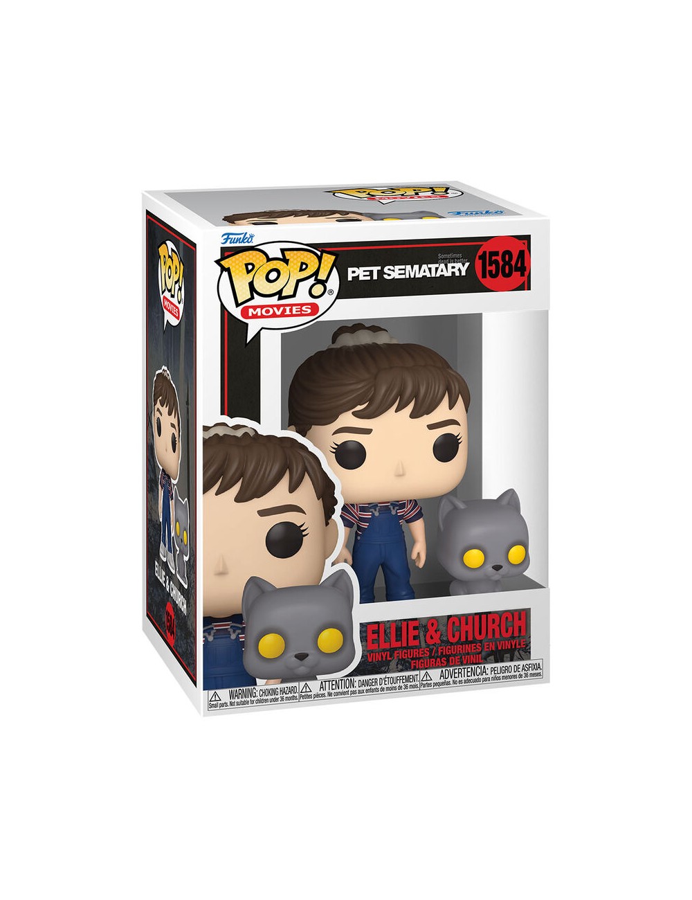 Funko POP Pet Sematary - Ellie & Church (1584)