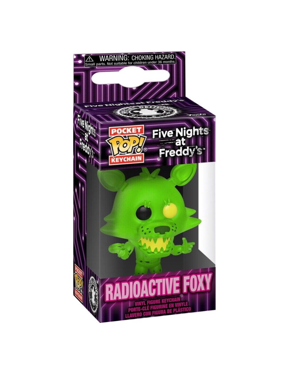 Funko Pocket POP Keychain Five Nights at Freddy's Radioactive Foxy