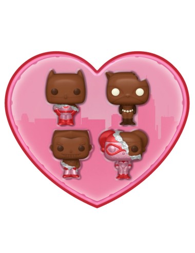 Funko Valentines Pocket Pop Heart Box 4 Pack DC - Batman