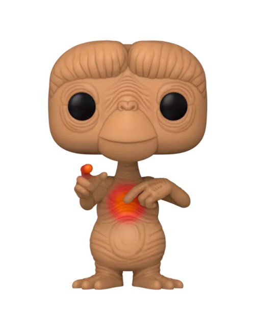 Funko POP 40Th Anniversary E.T. With Glowing Heart (1258) Glows In The Dark