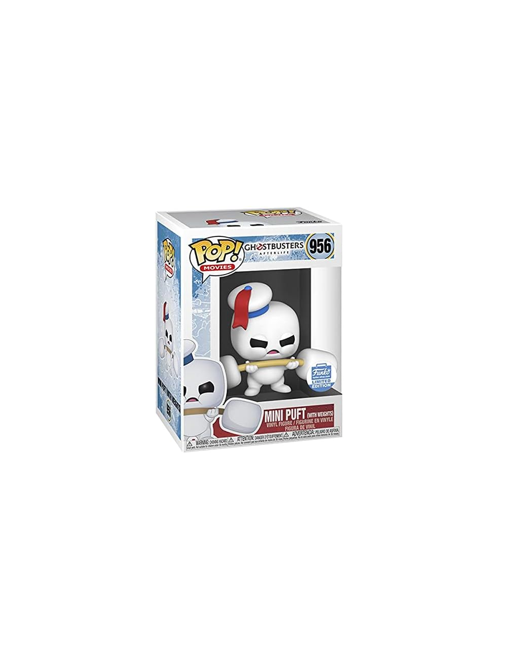 Funko POP - Ghostbusters Afterlife - Mini Puft With Weights (956) Funko Exclusive