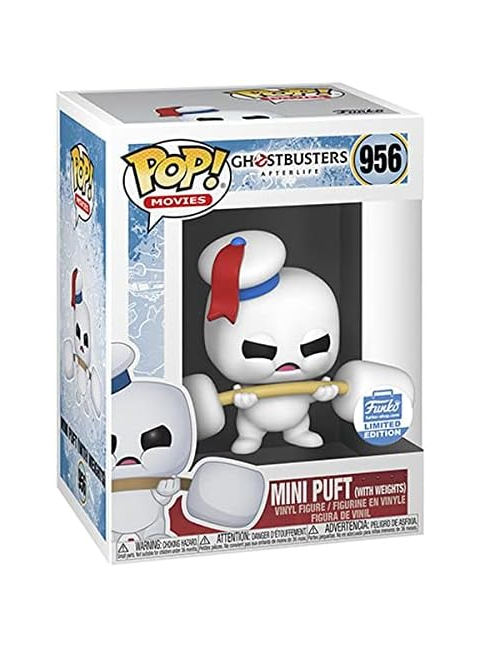 Funko POP - Ghostbusters Afterlife - Mini Puft With Weights (956) Funko Exclusive