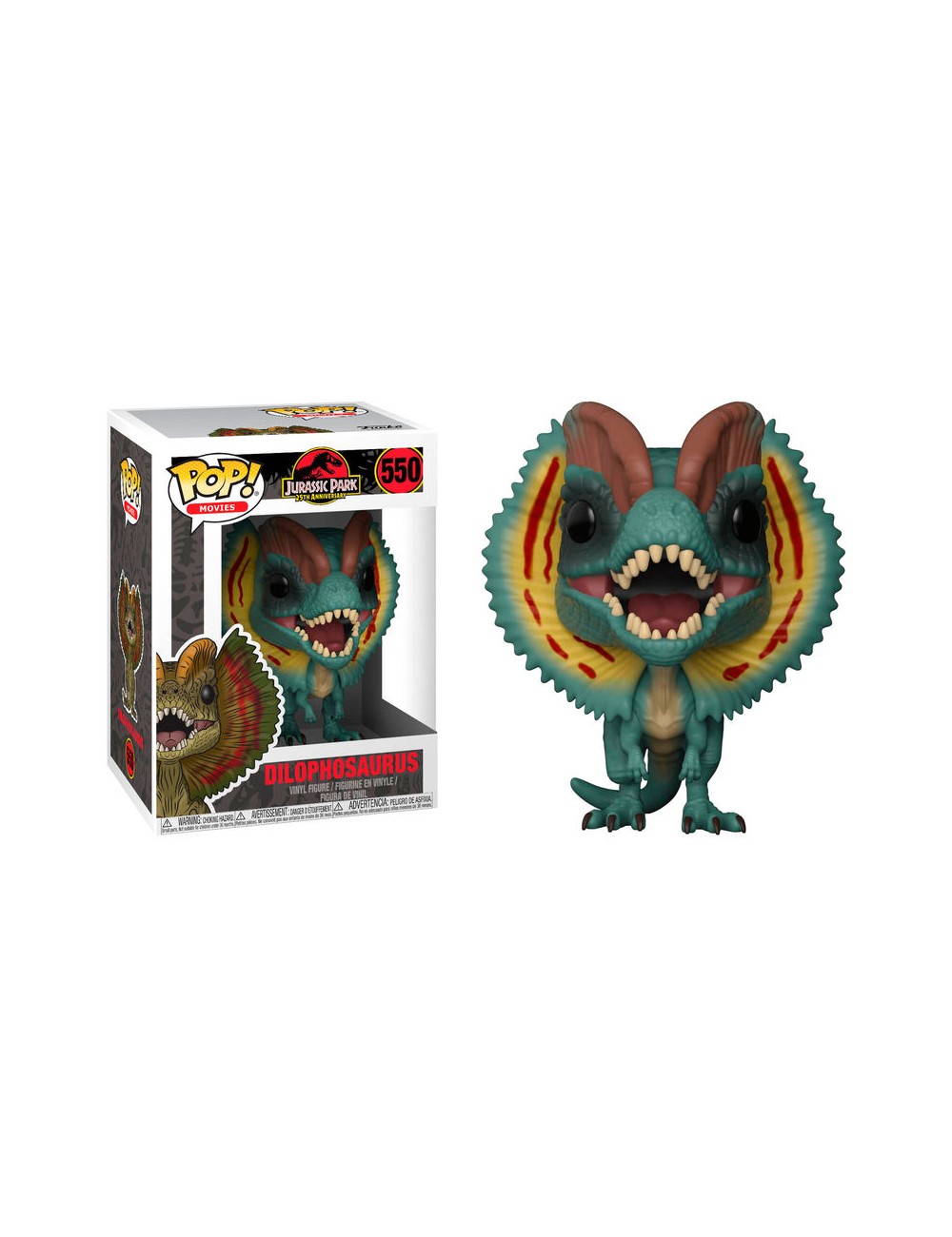 Funko POP  Jurassic Park - Dilophosaurus (550)