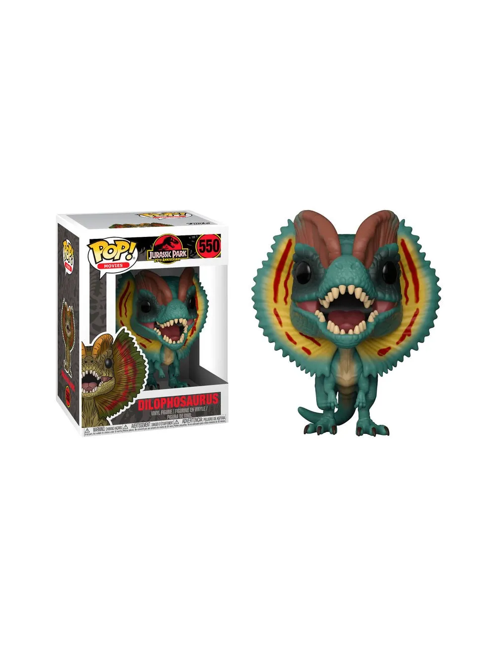 Funko POP Jurassic Park - Dilophosaurus (550) | Collectibles Ninja