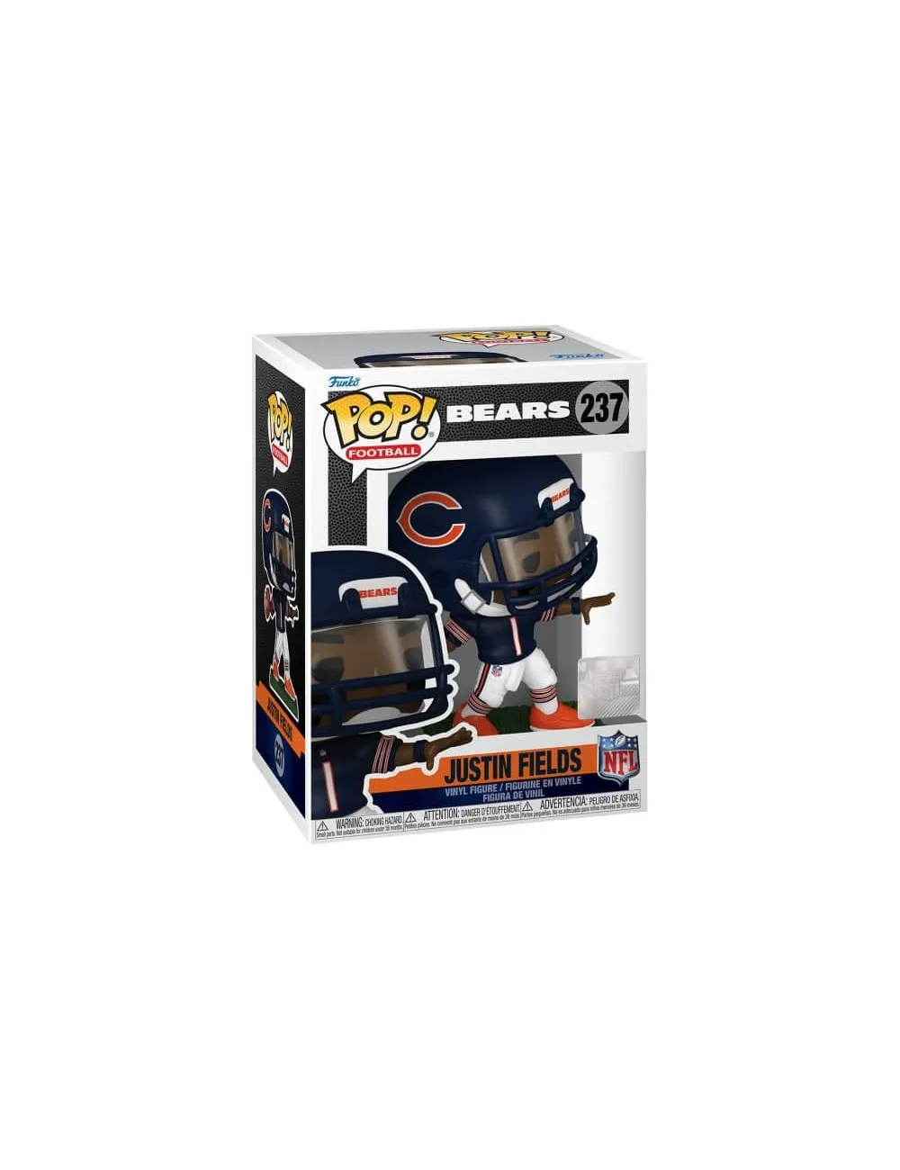 Funko POP NFL Bears - Justin Fields (237) | Collectibles Ninja