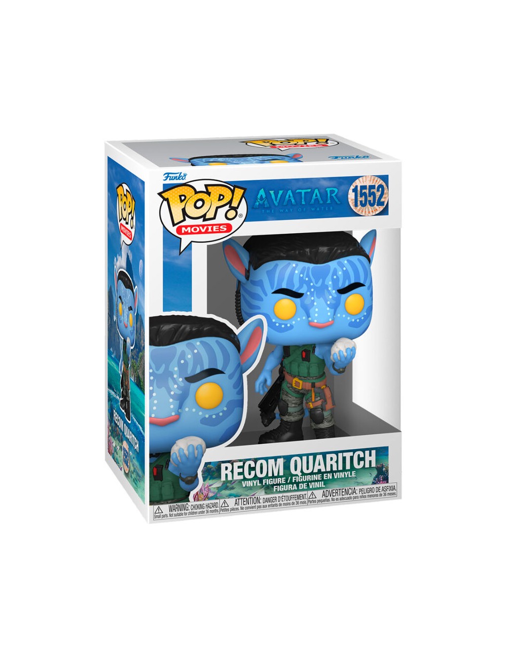 Funko POP Avatar The Way of Water - Recom Quaritch (1552)