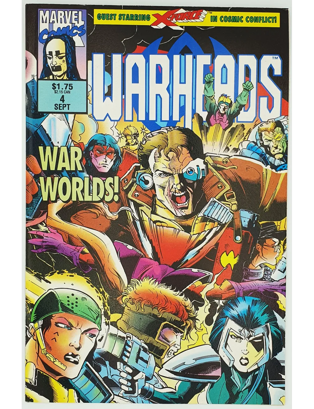Warheads - Vol 1, No 4 - Released: September 1992 | Collectibles Ninja