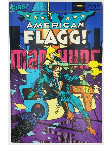 American Flagg - Vol 1, No 20 - Released: May 1985