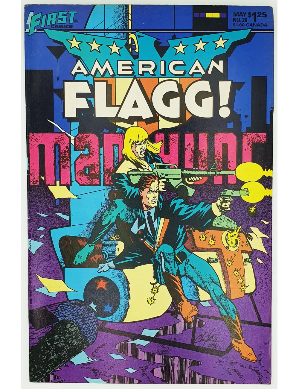 American Flagg - Vol 1, No 20 - Released: May… | Collectibles Ninja