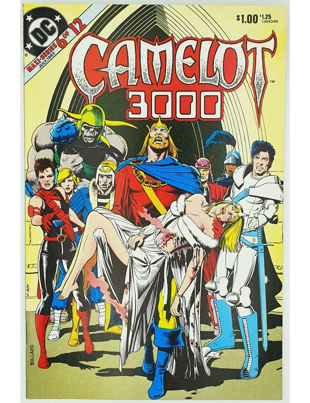 Camelot 3000 - Vol 2, No 6 - Released: July 1983 | Collectibles Ninja