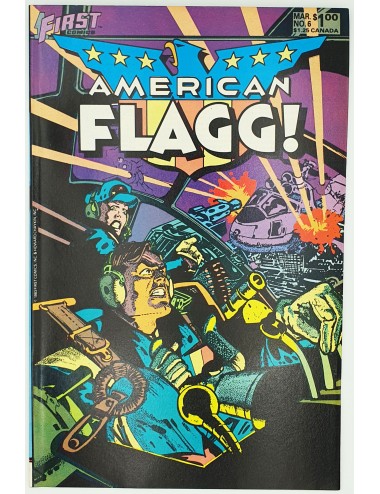 American Flagg - Vol 1, No 6 - Released: March 1984