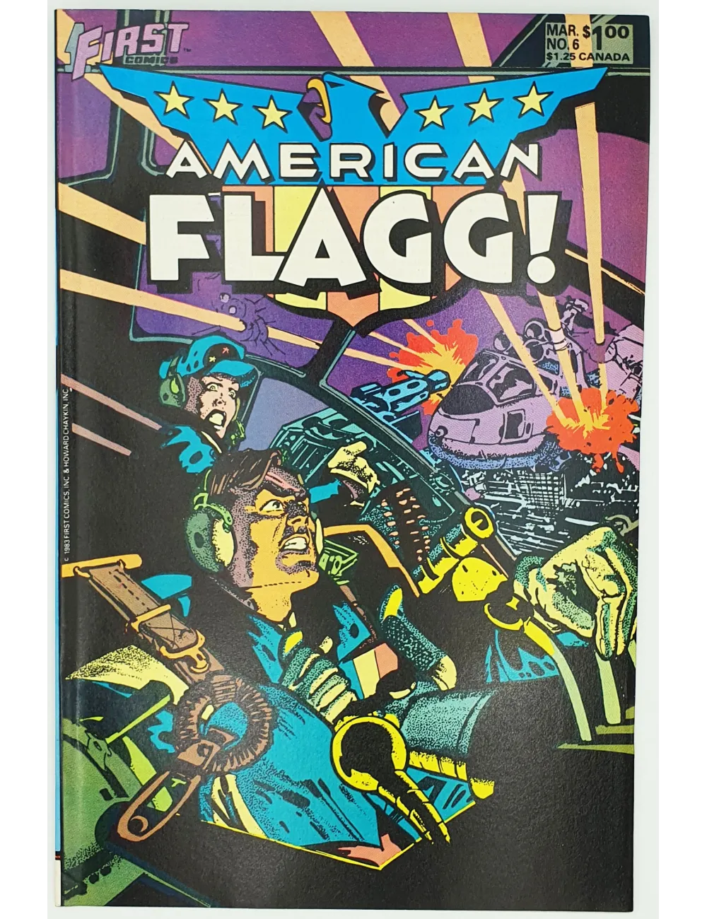 American Flagg - Vol 1, No 6 - Released: March… | Collectibles Ninja