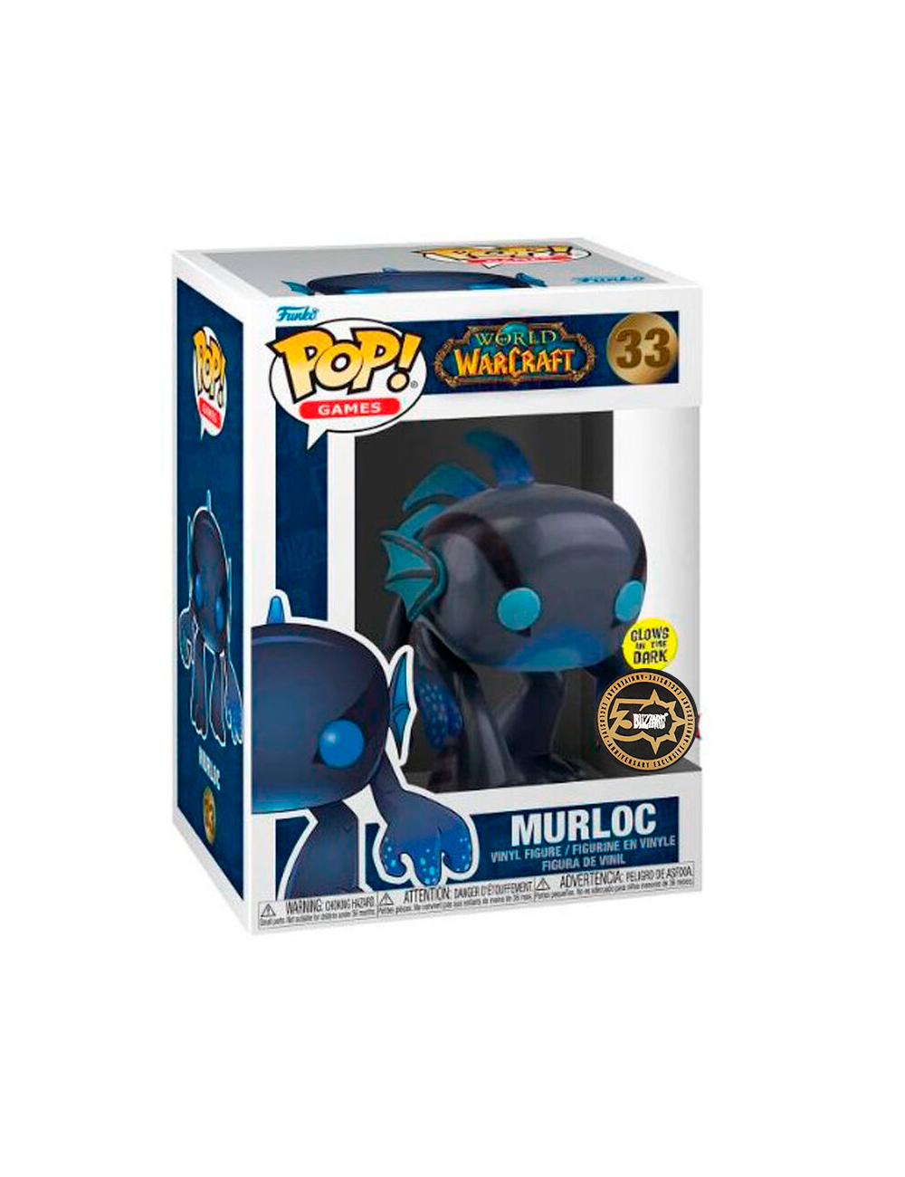 Funko POP World of Warcraft - Murloc (33) Glows in the Dark