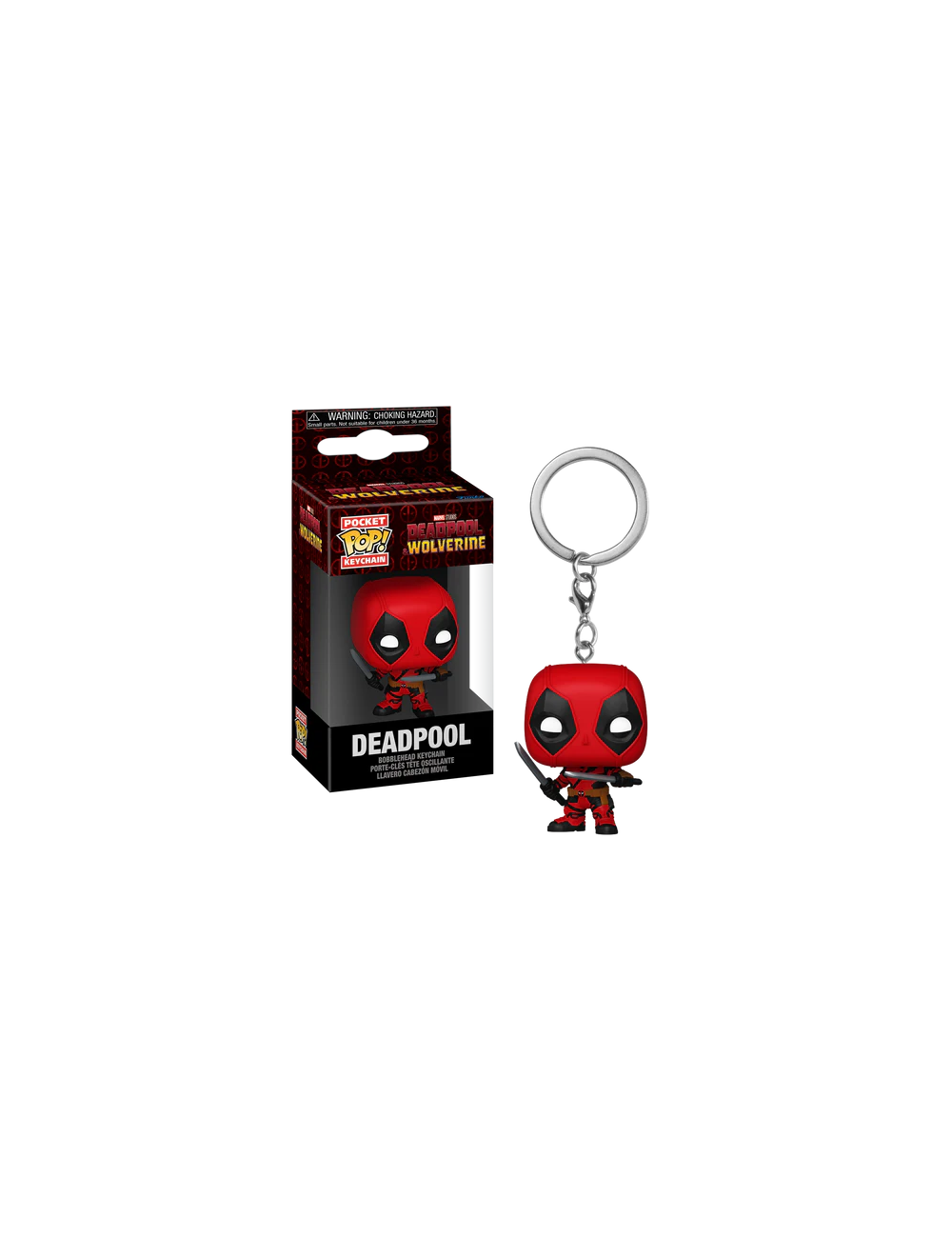 Funko Pocket POP Keychain Marvel - Deadpool & Wolverine