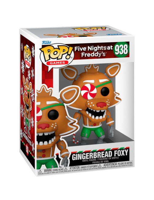 Funko POP Five Nights at Freddy's - Holiday Gingerbread Foxy (938)