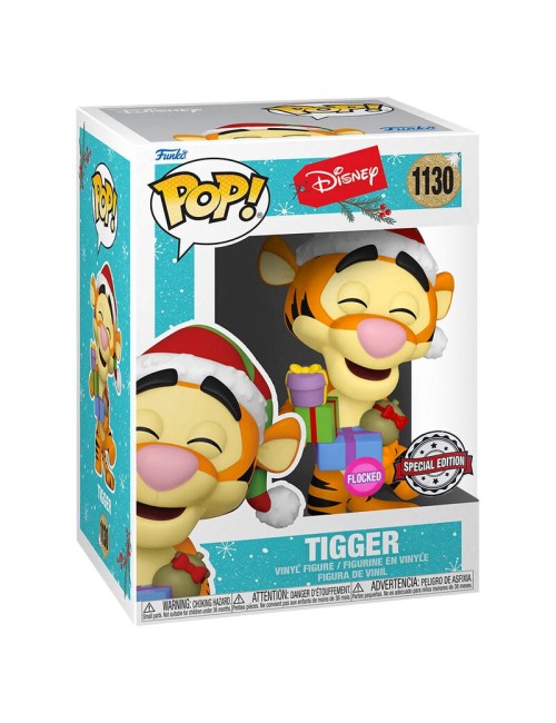 Funko POP Disney - Holiday Tigger Flocked (1130) Special Edition