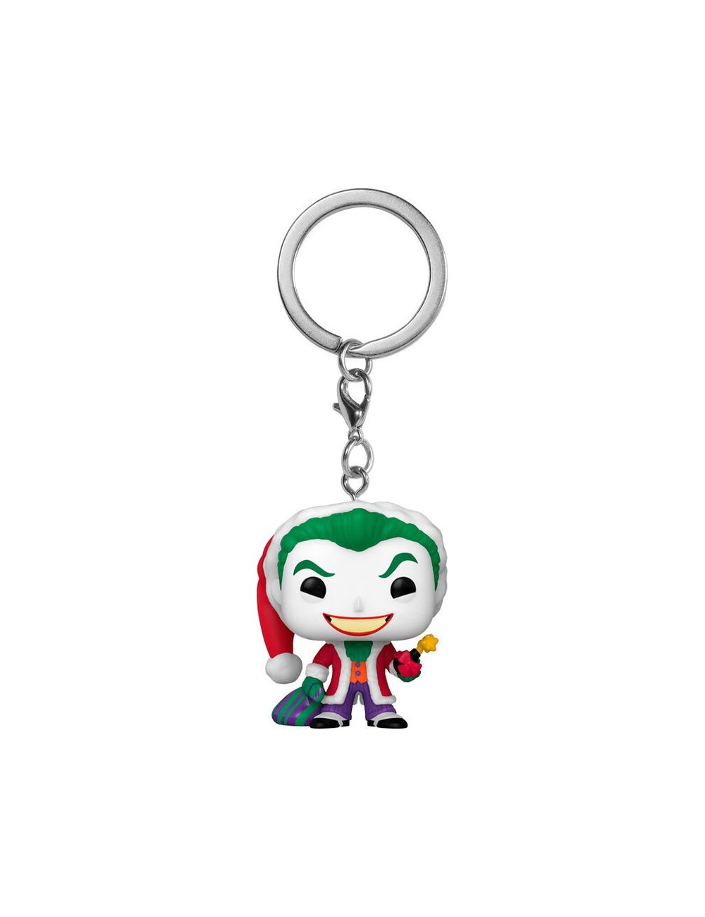 Funko Pocket POP Keychain DC Comics - Holiday The Joker Special Edition