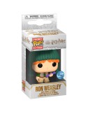 Funko Pocket POP Keychain Harry Potter - Holiday Ron Special Edition