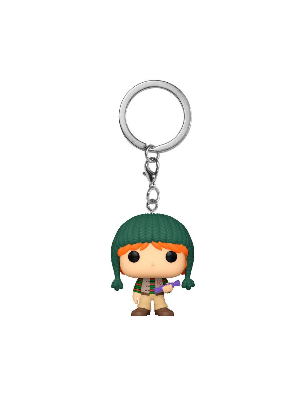 Funko Pocket POP Keychain Harry Potter - Holiday Ron Special Edition