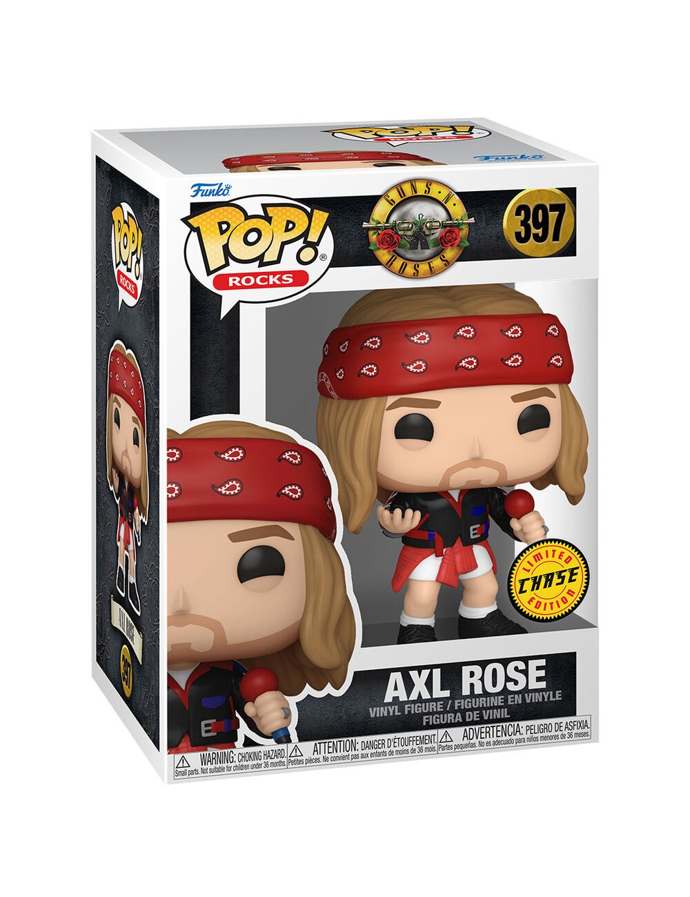 Funko POP Guns N Roses - AXL Rose (397) Limited Chase