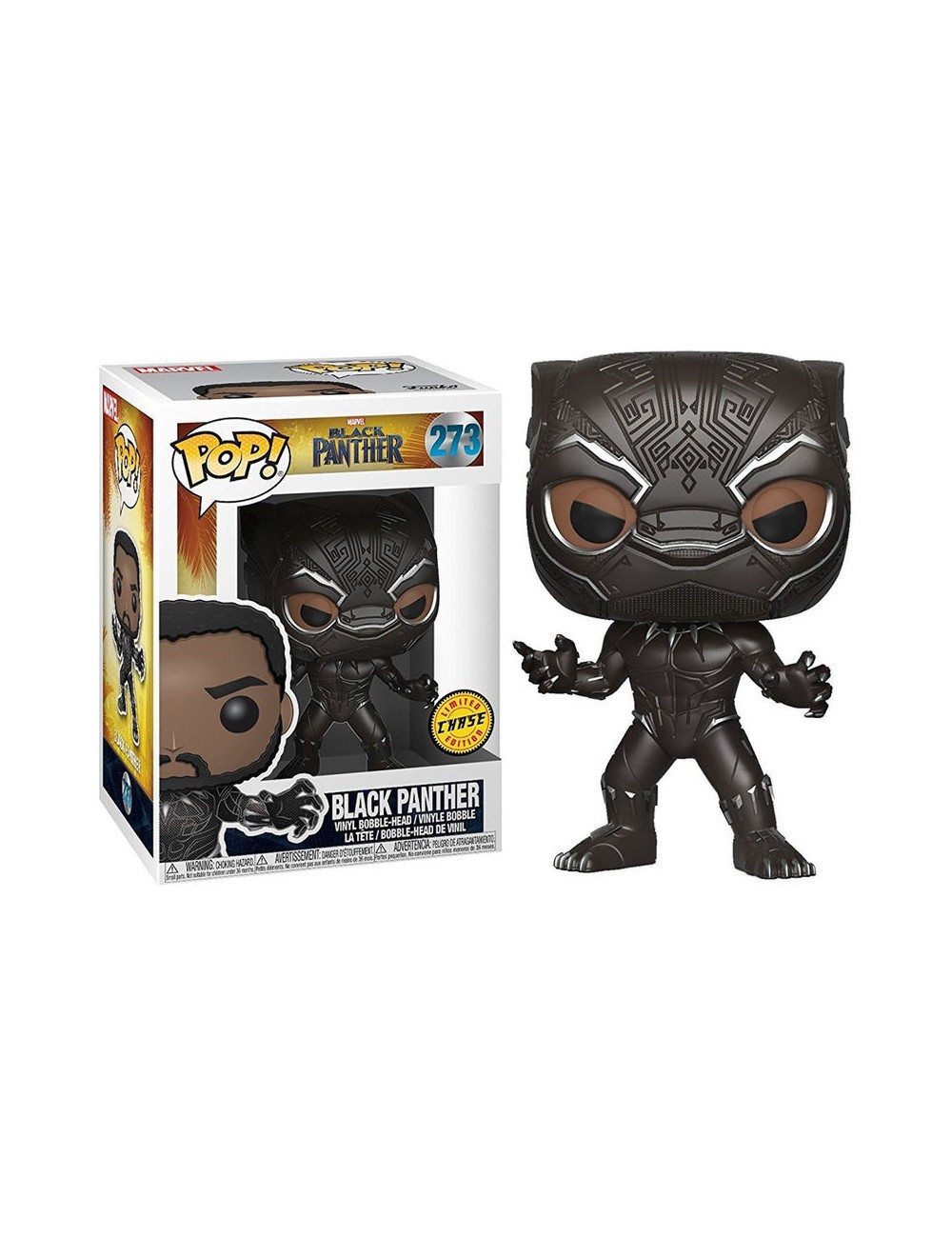 Funko POP Marvel Black Panther - Black Panther (273) Limited Chase