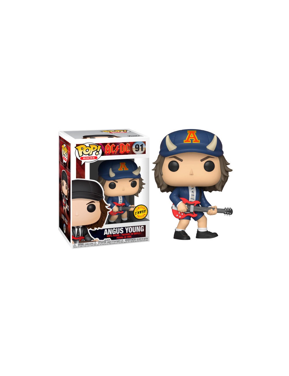 Funko POP AC/DC - Angus Young (91) Limited Chase