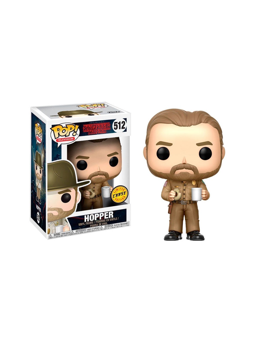 Funko POP Stranger Things - Hopper (512) Limited Chase