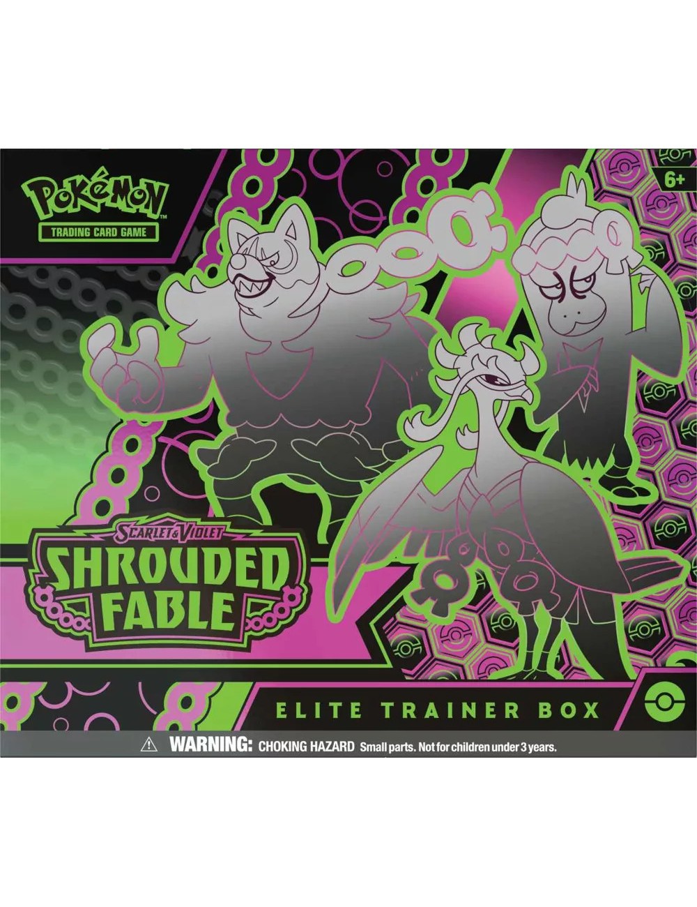 Pokemon Scarlet & Violet Shrouded Fable Elite Trainer Box ENG