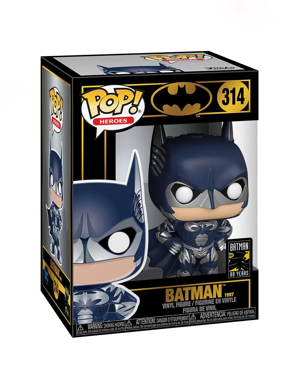 Funko POP DC Batman - 80th Batman from 1997 (314) | Collectibles Ninja