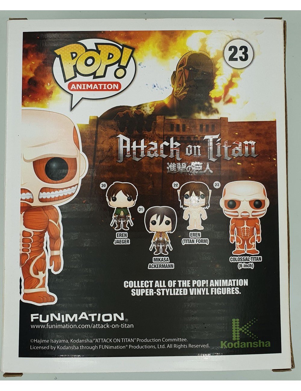 Funko POP Attack On Titan - Colossal Titan (23)