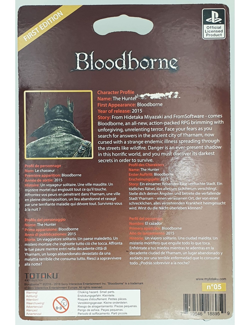 Bloodborne - The Hunter (First Edition) Figure 10cm