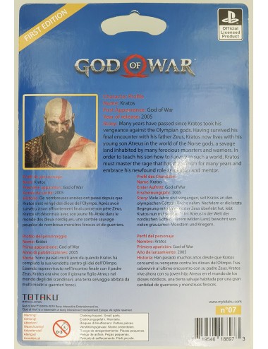 God Of War - Kratos (First Edition) Figure 10cm