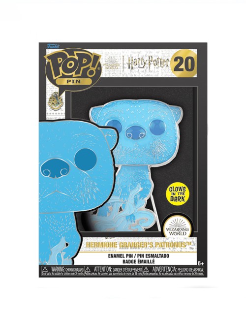 Funko POP Pin - Harry Potter - Hermione Granger's Patronus (20) Glows in the Dark