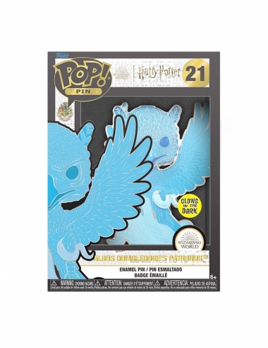 Funko POP Pin - Harry Potter - Albus Dumbledore's Patronus (21) Glows in the Dark